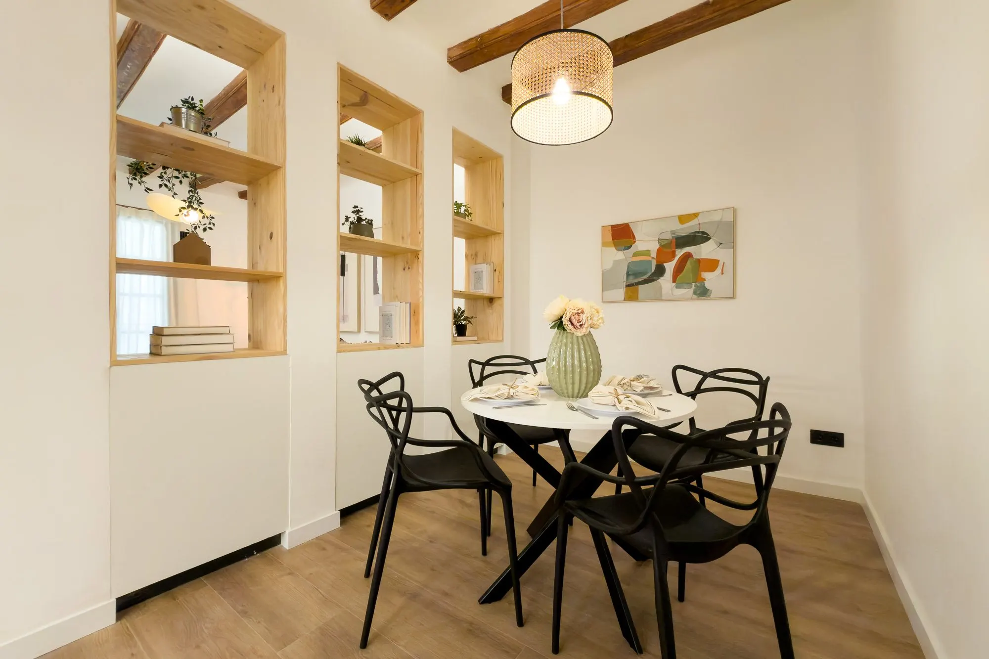 Comedor de Còdols, en Barcelona, tras el home staging