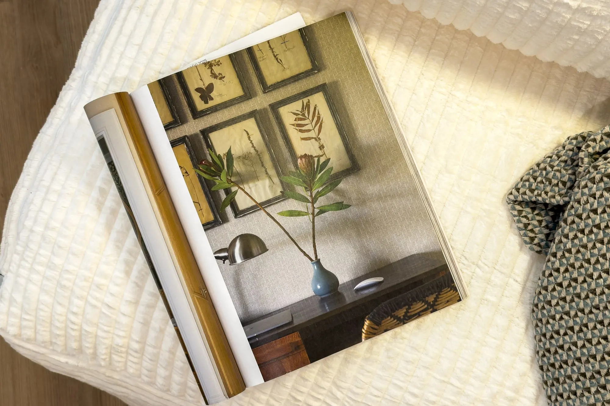 Dormitorio, detalle de Còdols, en Barcelona, tras el home staging