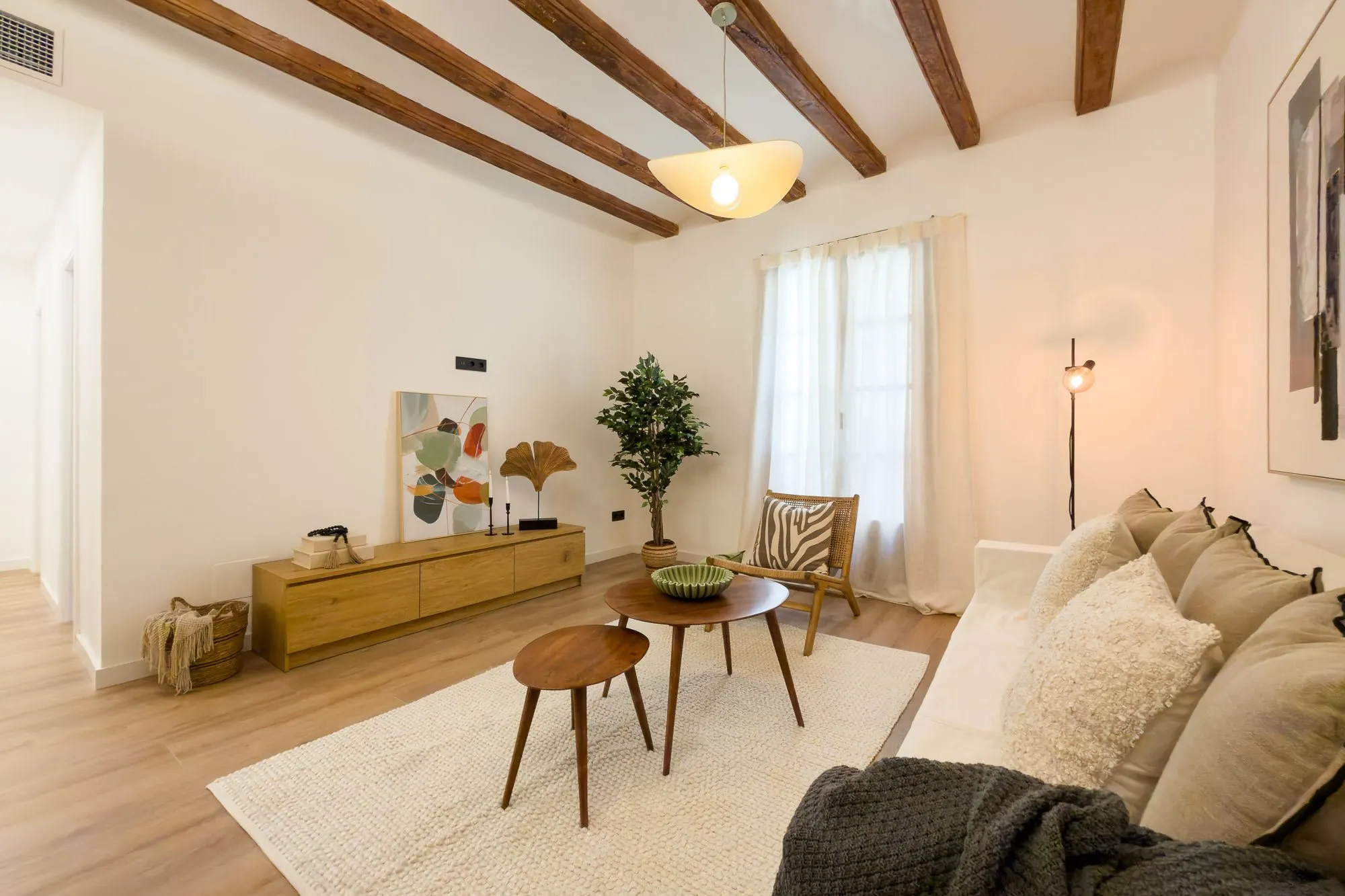 Salón de Còdols, en Barcelona, tras el home staging