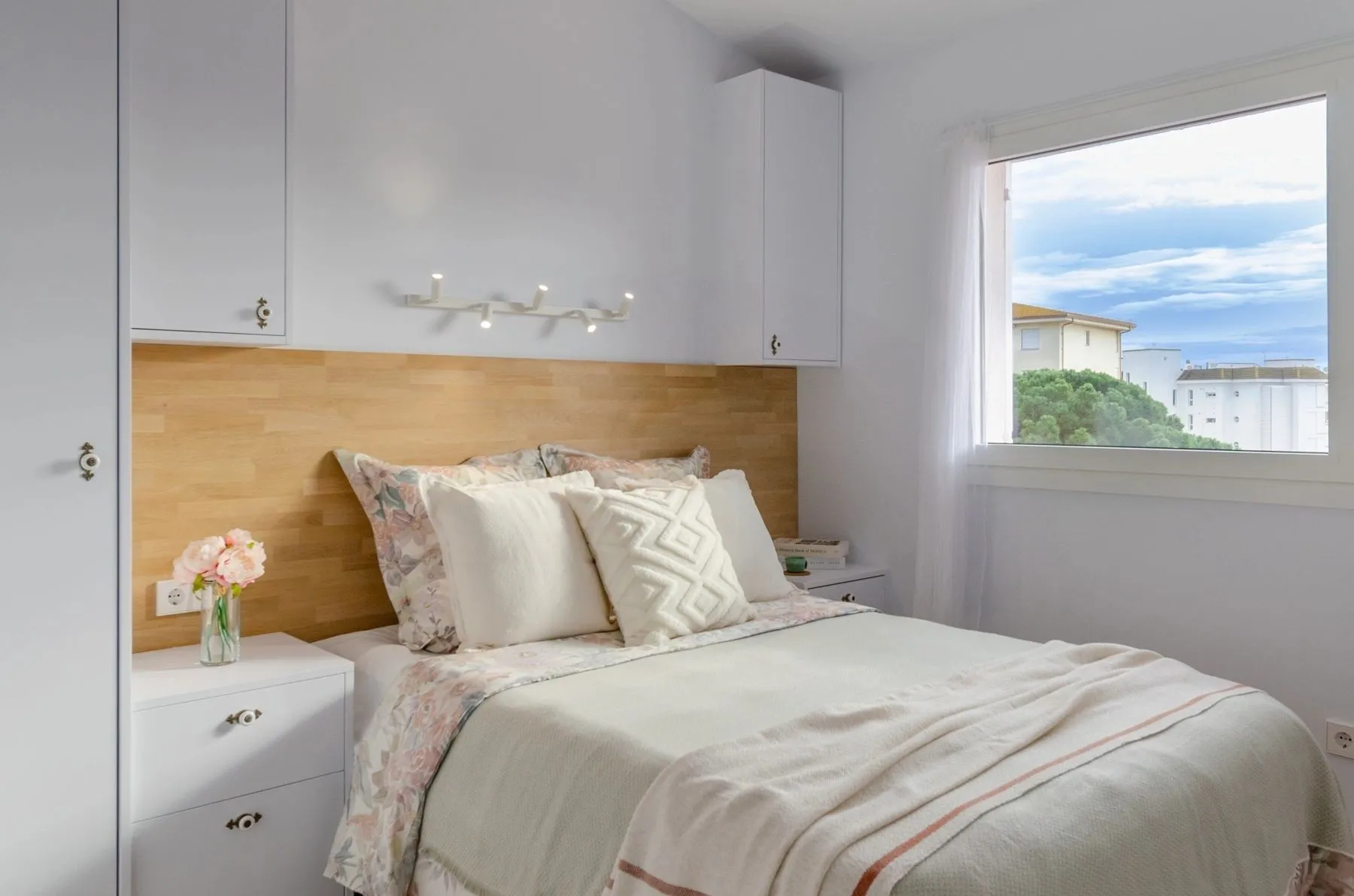 Dormitorio de Buenos Aires, en Lloret de Mar, tras el home staging