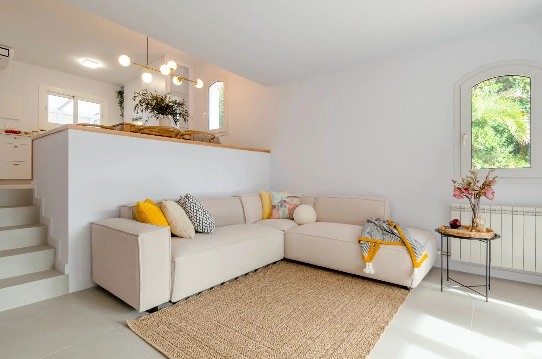 Salón de Buenos Aires, en Lloret de Mar, tras el home staging
