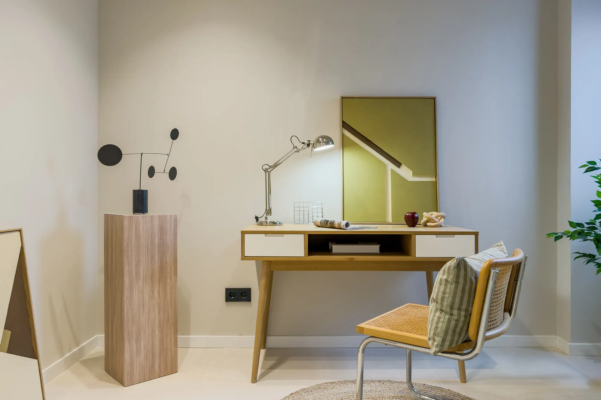 Despacho de Joanot Martorell, en Sant Cugat del Vallès, tras el home staging