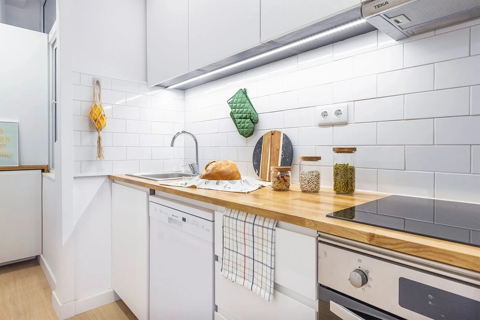 Cocina de Roselló, en Sant Cugat del Vallès, tras el home staging