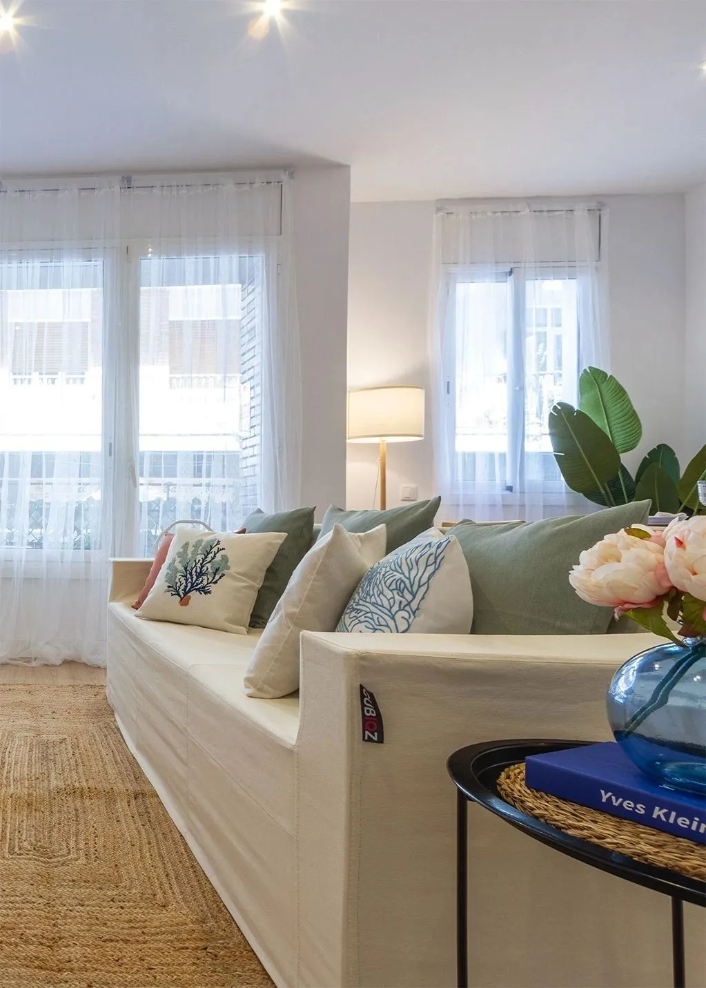 Salón de Roselló, en Sant Cugat del Vallès, tras el home staging